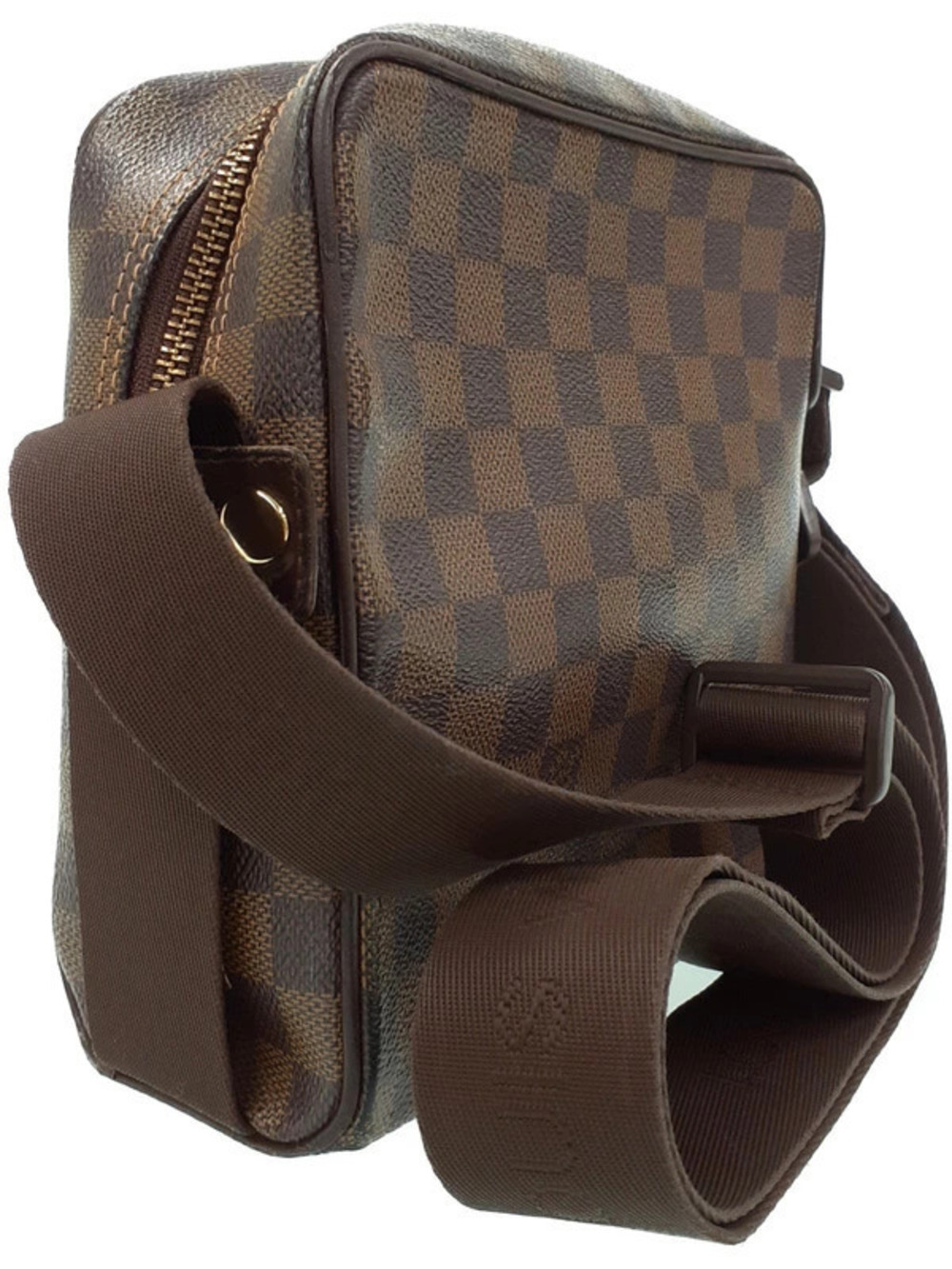 Louis Vuitton Shoulder Bag Damier Olaf Brown